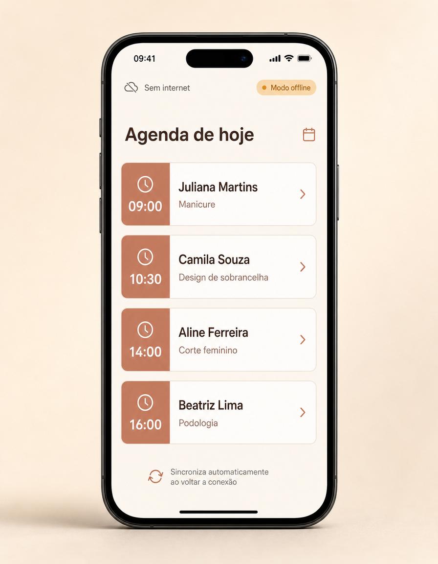 Agendei.Pro instalado como atalho na tela inicial do celular